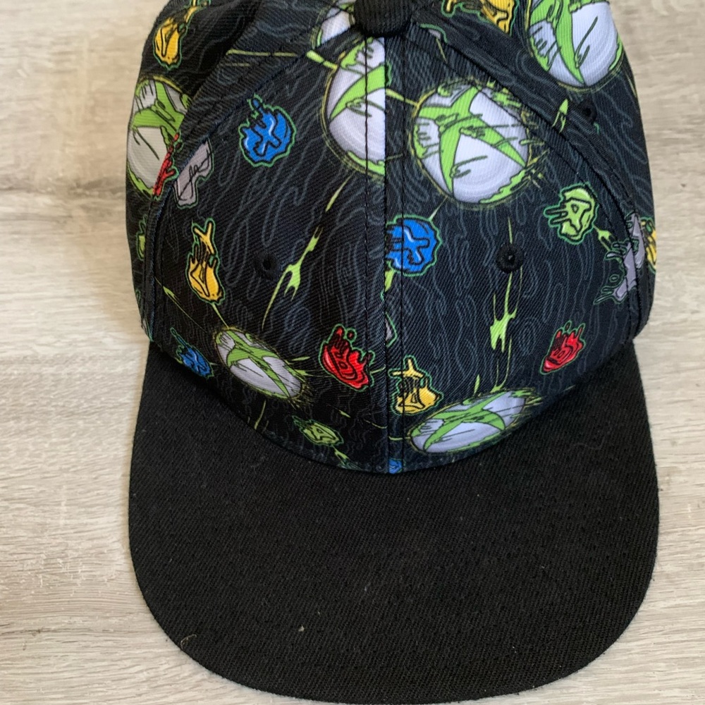 Official Xbox SnapBack Hat Over Logo Print Adjustable Cap Bioworld